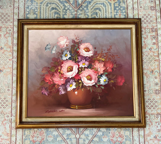 Robert Cox Still Life Floral Painting