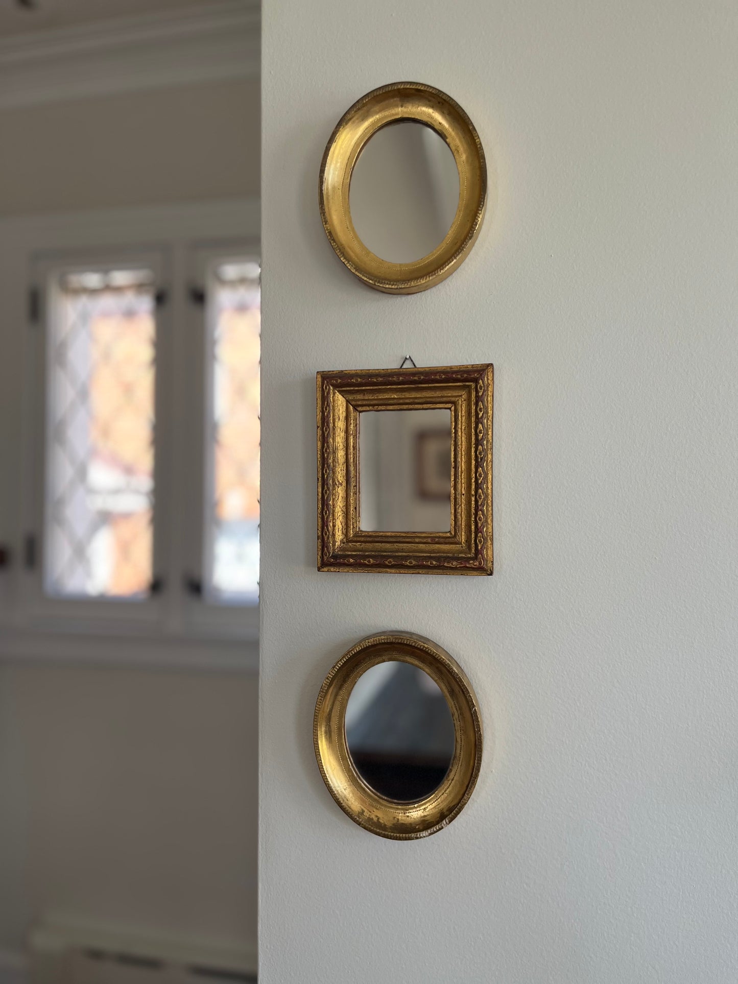 3 Gilt Mirrors