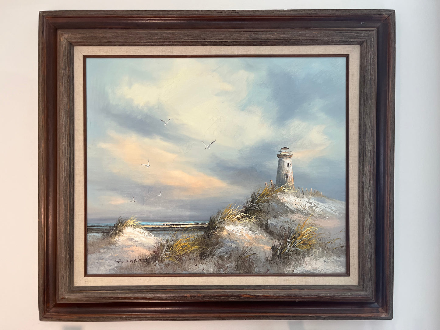 Lighthouse Coastal Scene