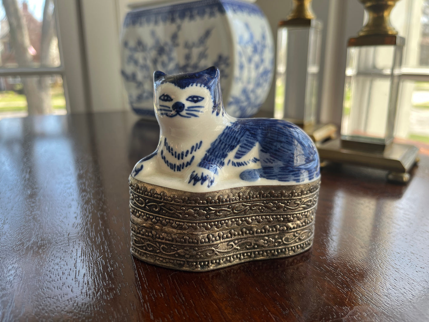 Chinoiserie Cat Box