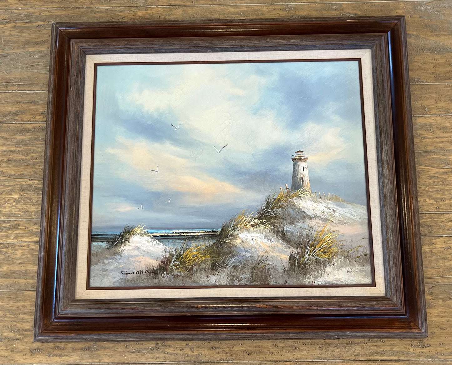 Lighthouse Coastal Scene