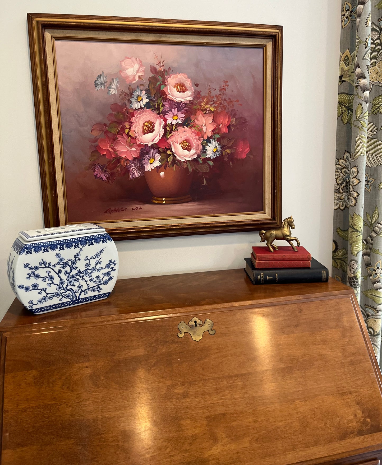 Robert Cox Still Life Floral Painting