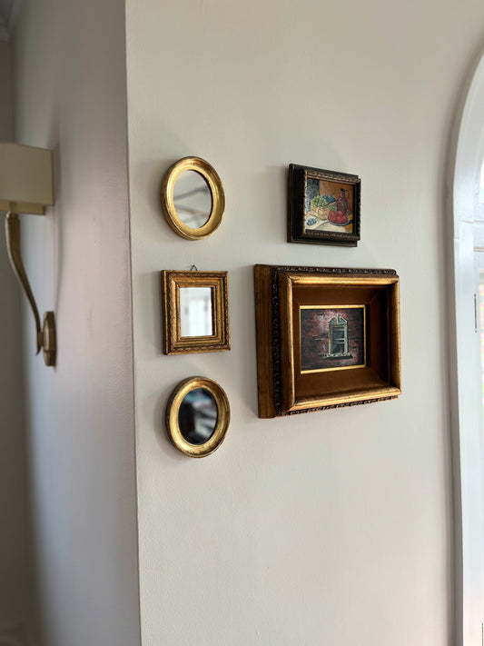 3 Gilt Mirrors