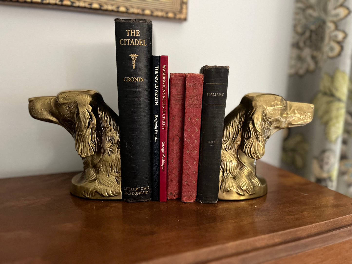 Brass Book Ends