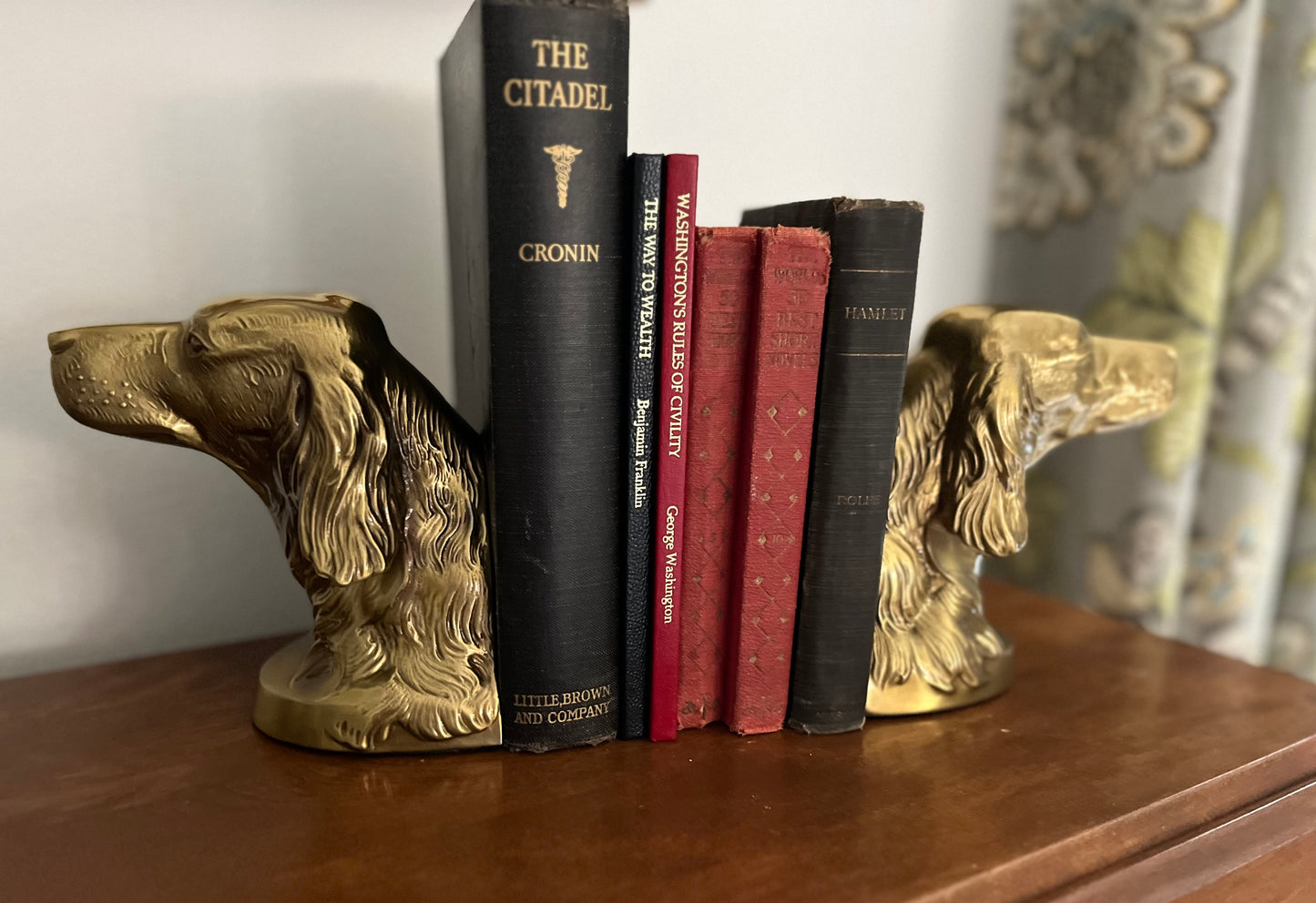 Brass Book Ends