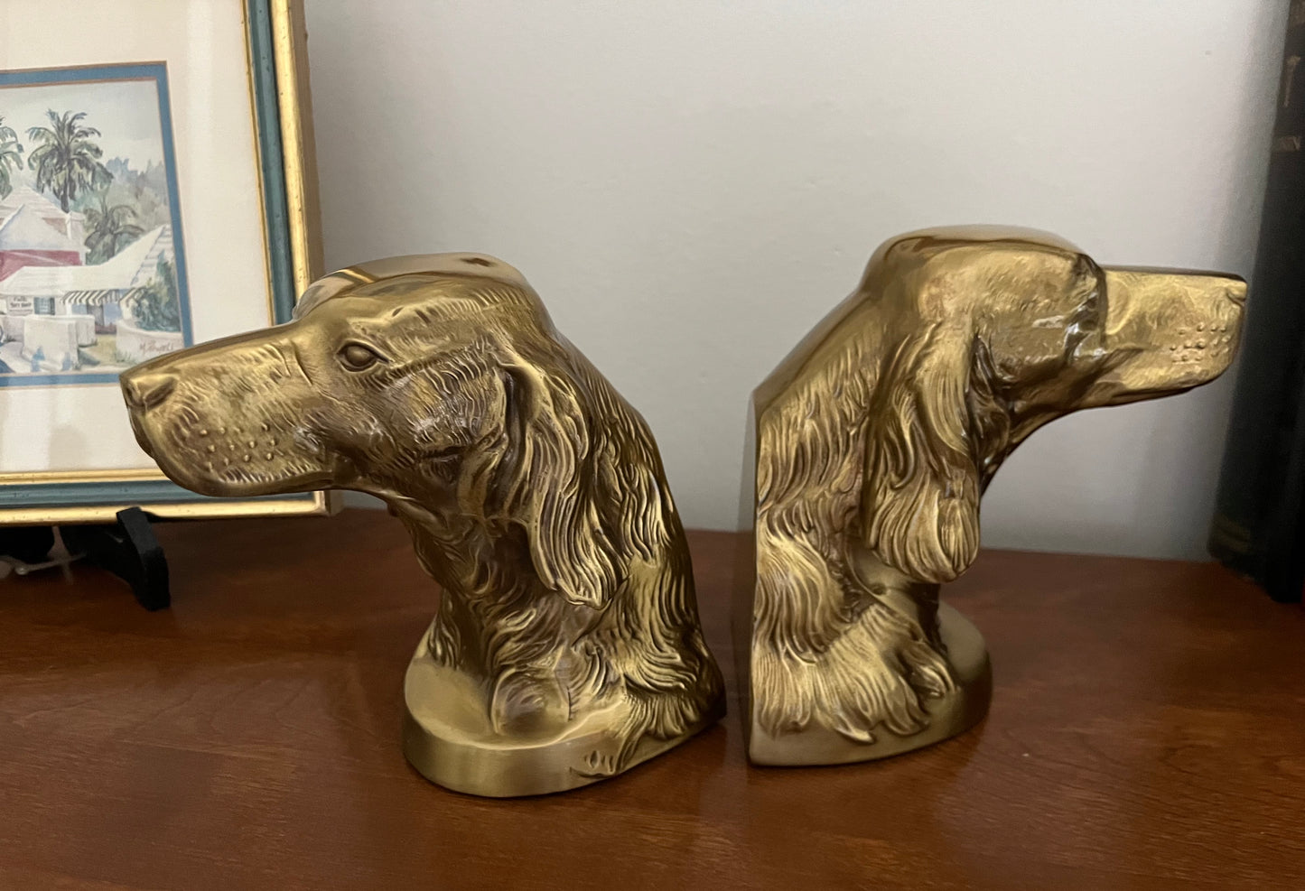 Brass Book Ends