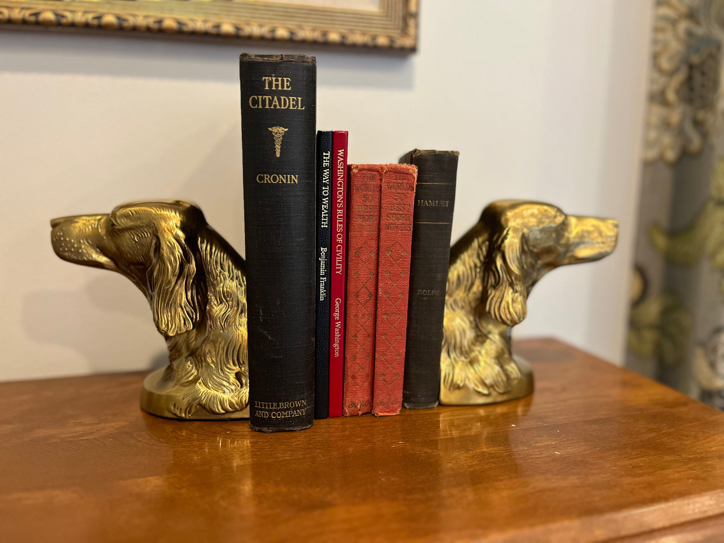 Brass Book Ends