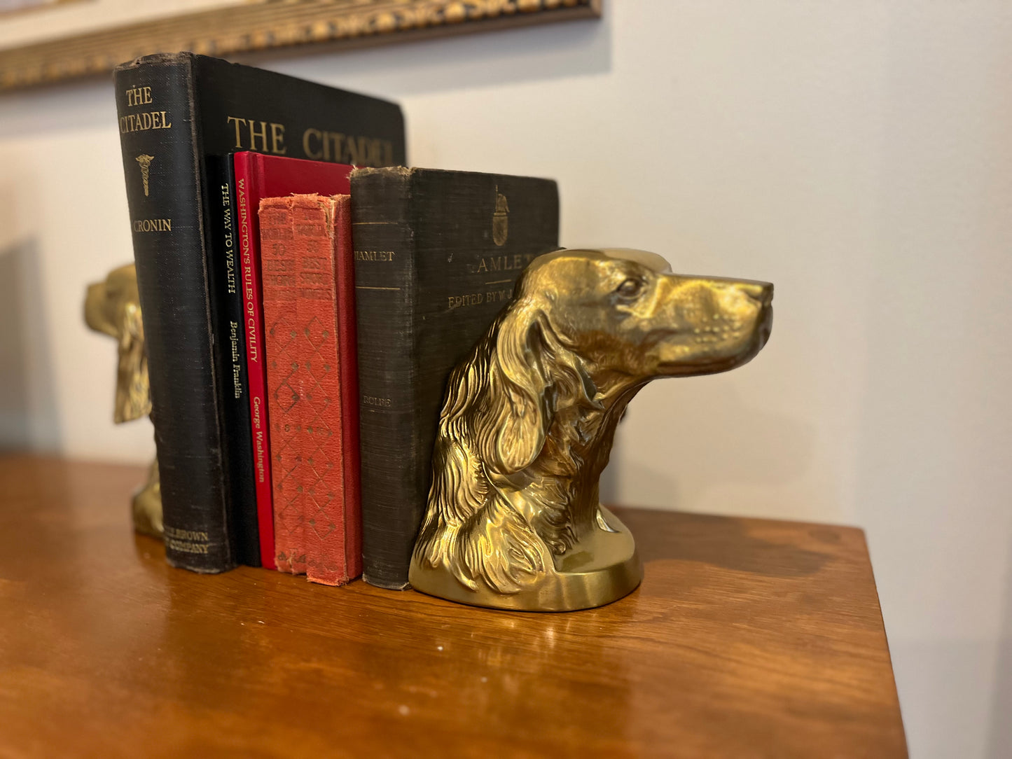 Brass Book Ends