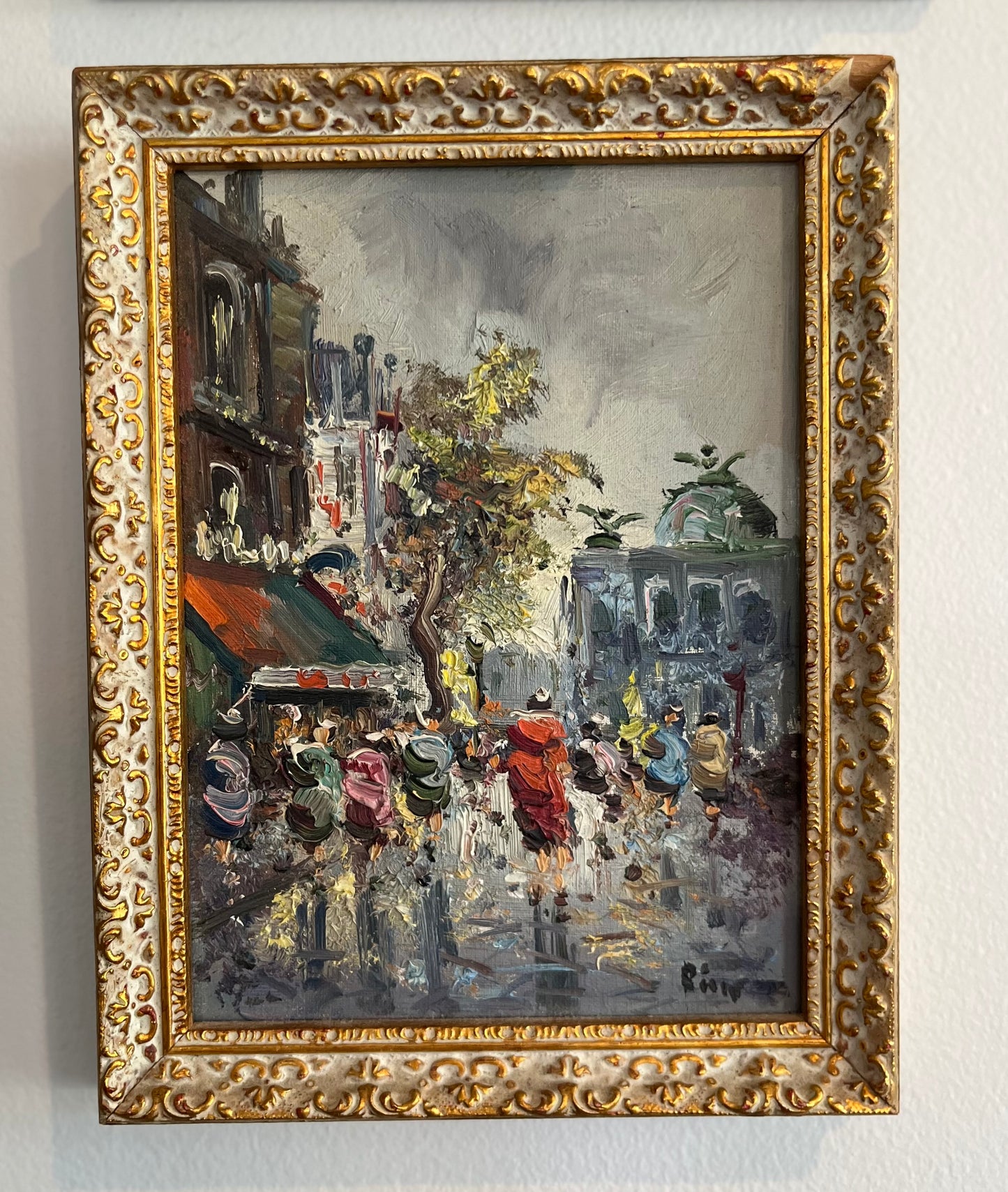 Vintage Parisian Painting