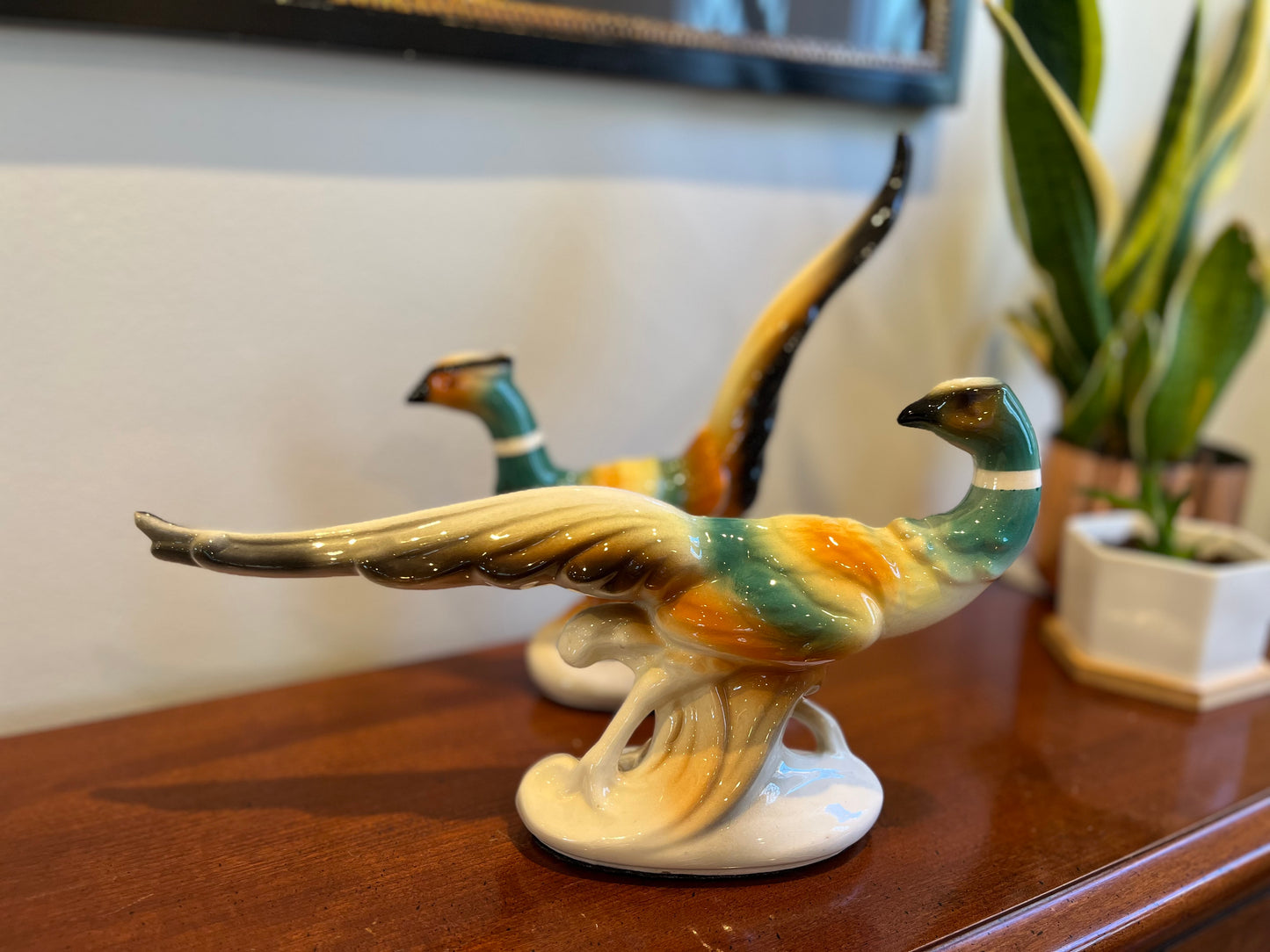 Royal Copley Pheasants set of 2