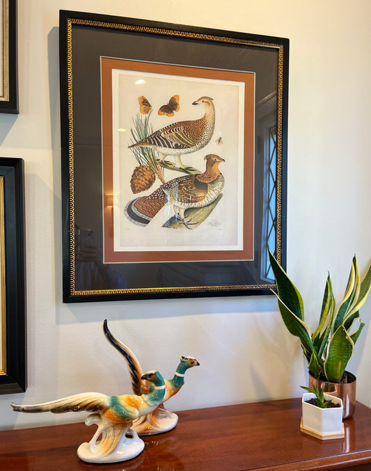 Royal Copley Pheasants set of 2