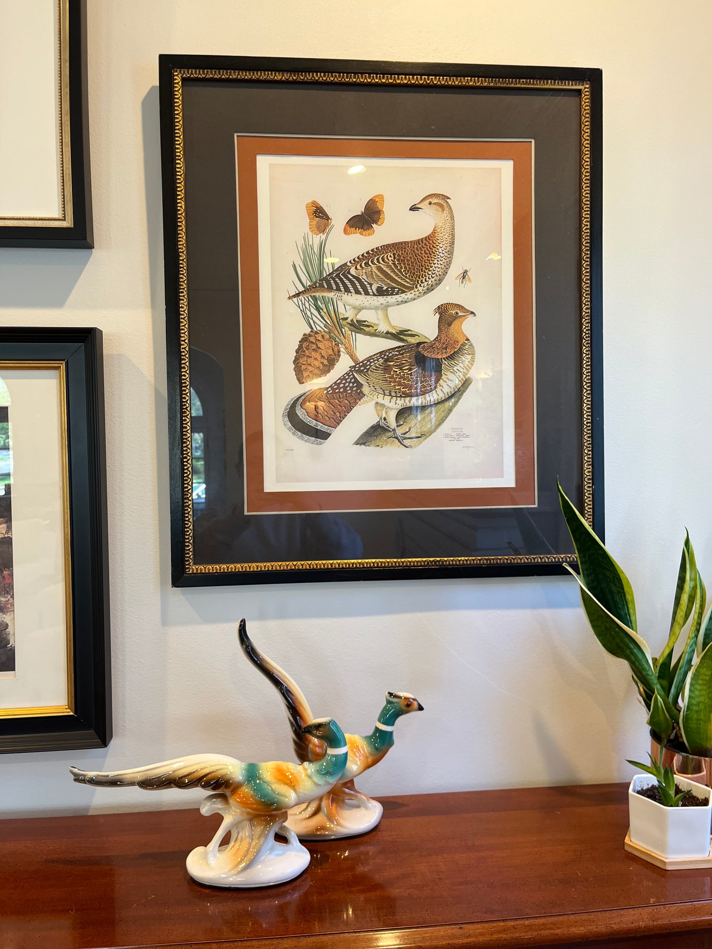 Royal Copley Pheasants set of 2