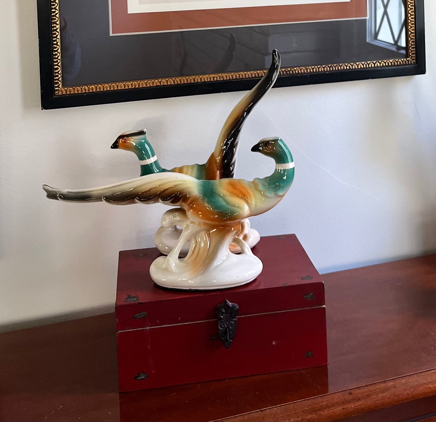 Royal Copley Pheasants set of 2