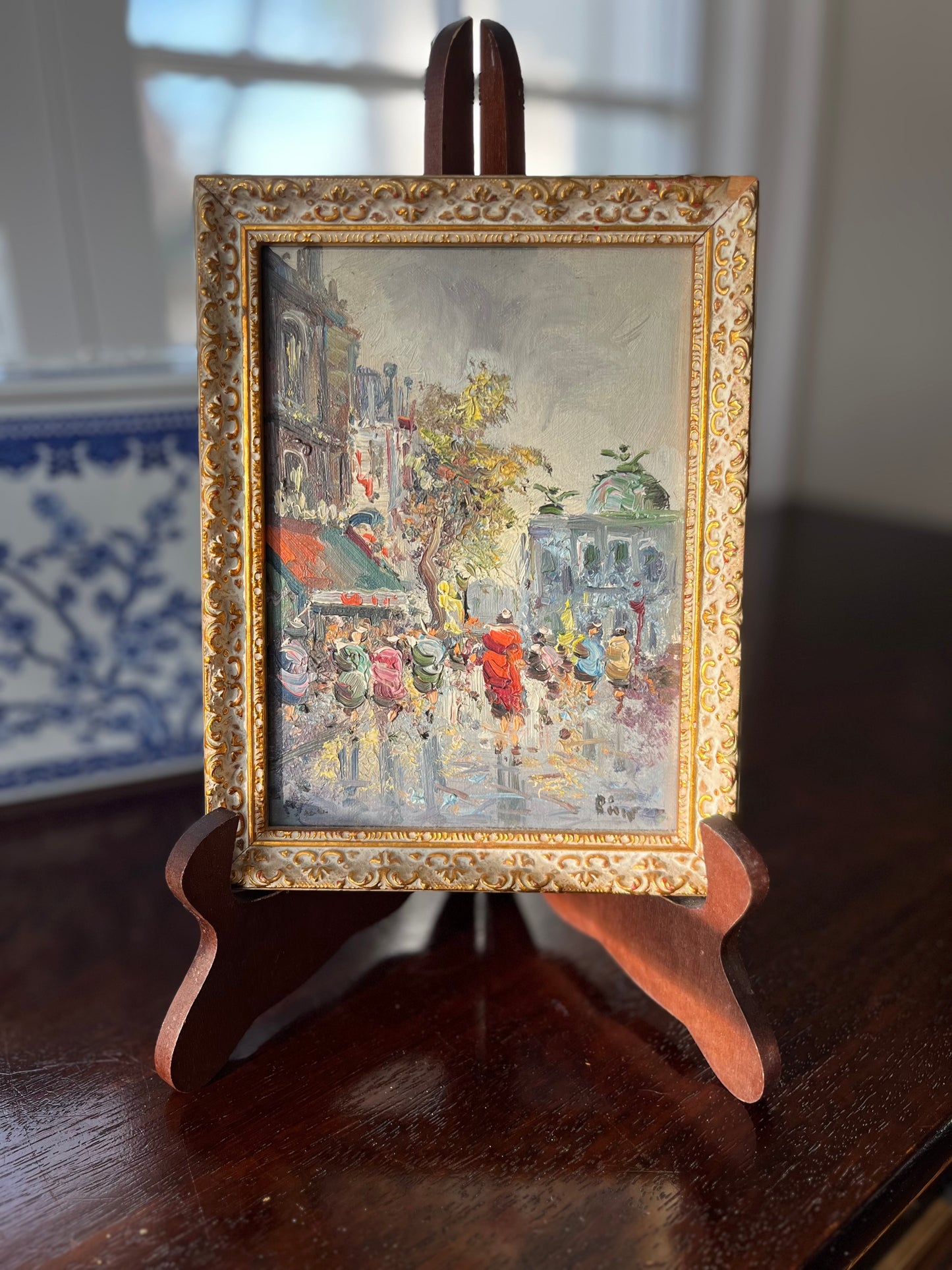 Vintage Parisian Painting