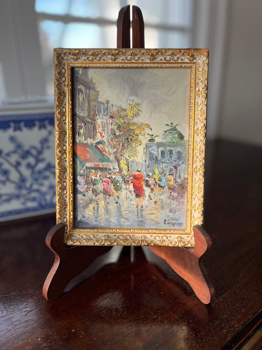 Vintage Parisian Painting